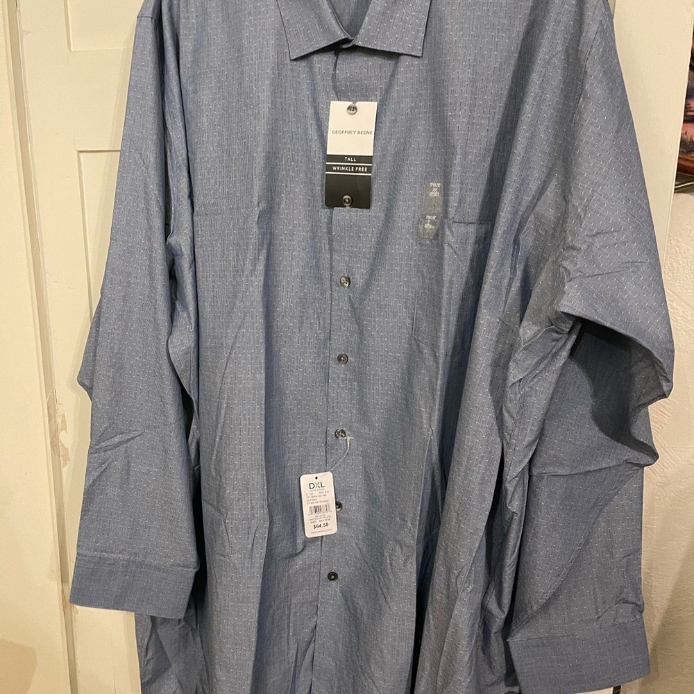 Geoffrey Beene big and tall shirt